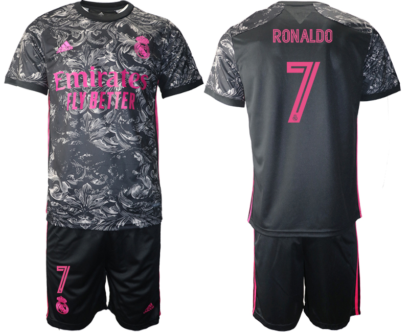 2021 Men Real Madrid away #7 soccer jerseys
